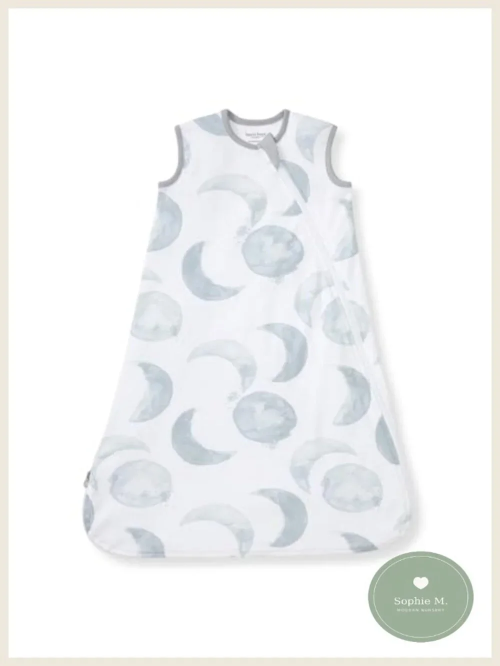 Organic Cotton Wearable Blanket 2-Way Zip Sleep Sack